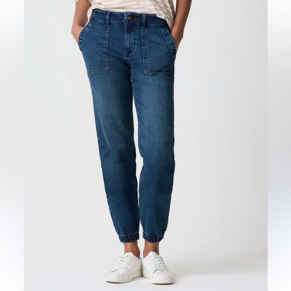 NWOT J Crew Utility Jogger Jeans Size 28